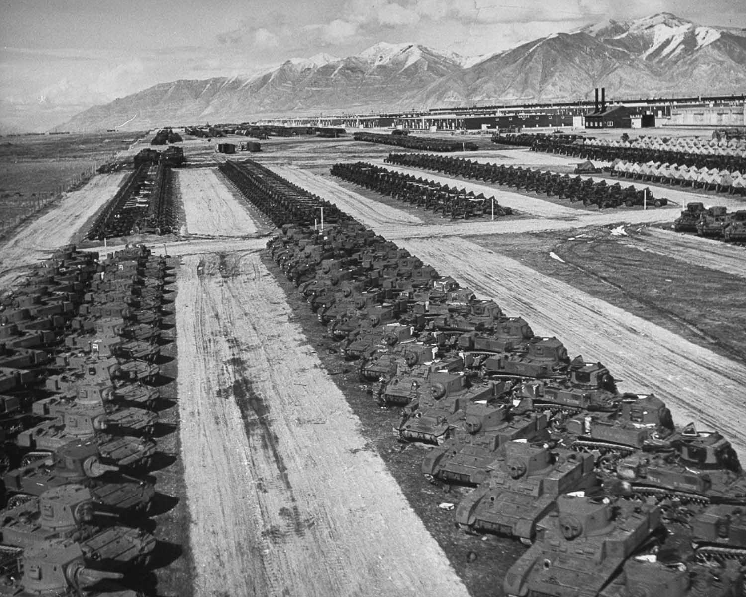 Photographs from the Surplus Vehicle Boneyards of World War Two, 1945-1948